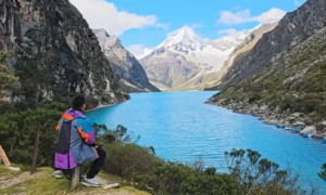 Fotografía de la laguna de Parón.